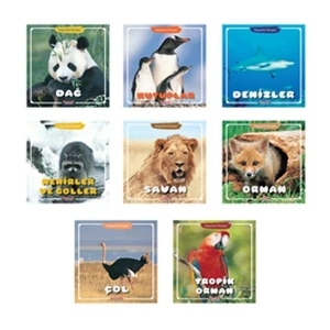 Hayvanlar Dünyası 8 Kitap