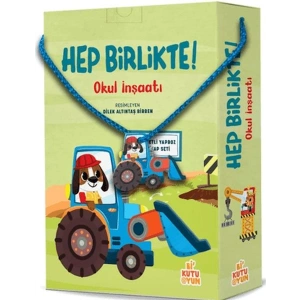 Hep Birlikte - Okul İnşaatı (Kitap ve Oyun Seti)