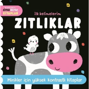 İlk Kelimelerim Siyah Beyaz Kitaplar Zıtlıklar