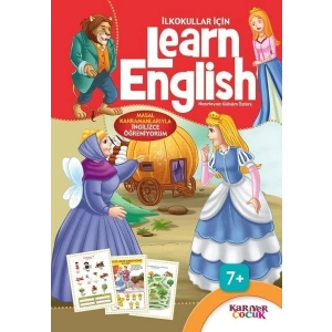 İlkokullar İçin Learn English - Kırmızı
