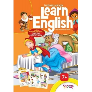 İlkokullar İçin Learn English - Turuncu