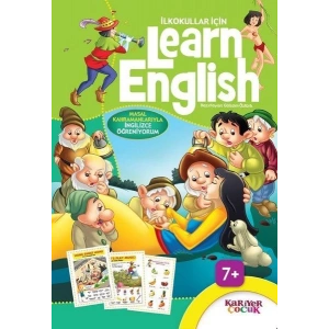 İlkokullar İçin Learn English - Yeşil