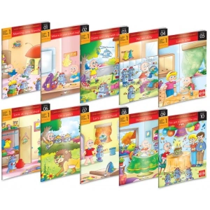 İngilizce İlkokul 1.Sınıf Hikaye 10lu set Karekod Dinlemeli