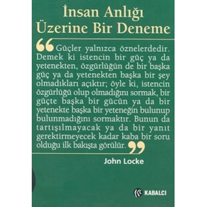 İnsan Anlığı Üzerine Bir Deneme