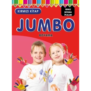 Jumbo Boyama Kırmızı Kitap