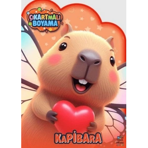 Kapibara Zamanı - Çıkartmalı Boyama Kitabı