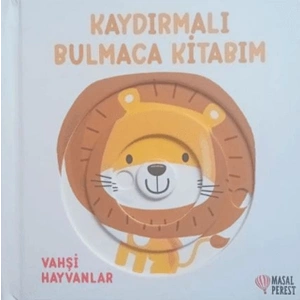 Kaydırmalı Bulmaca Kitabım - Vahşi Hayvanlar