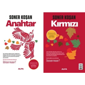 Kırmızı - Anahtar (Çift Taraflı Kitap)