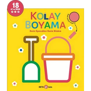Kolay Boyama Deniz Oyuncakları Resim Kitabım