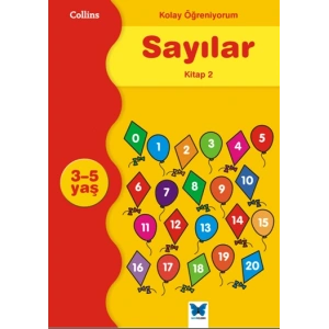 Kolay Öğreniyorum Sayılar - Kitap 2 (3-5 Yaş)