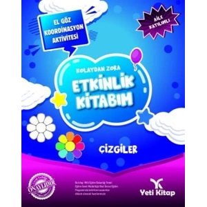 Kolaydan Zora Etkinlik Kitabım - Çizgiler
