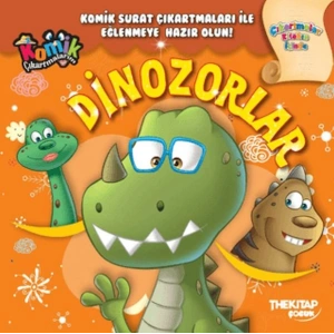 Komik Çıkartmalarım - Dinozorlar