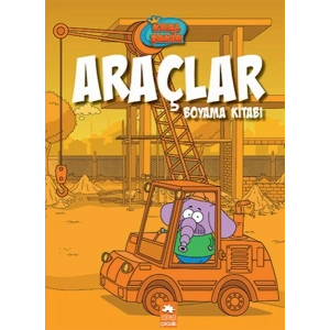 Kral Şakir Araçlar Boyama Kitabı