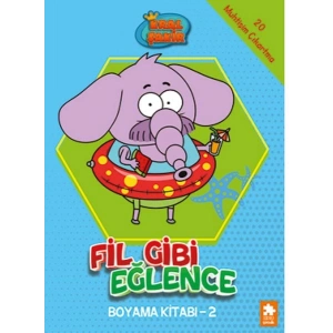 Kral Şakir Fil Gibi Eğlence Boyama Kitabı- 2