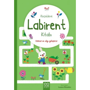 Küçüklere Labirent Kitabı - Dikkat ve Algı Geliştirir
