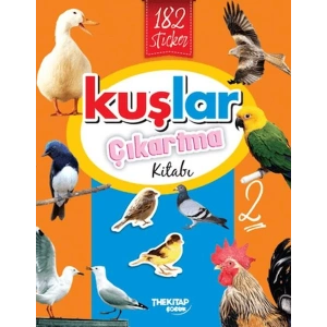 Kuşlar Çıkartma Kitabı - 2