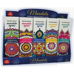 Mandala Ayraç - 30 Adetli Stand
