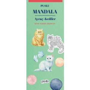 Mandala Ayraç - Kediler