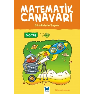 Matematik Canavarı - Etkinliklerle Sayma 3-5 Yaş