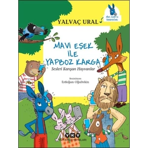 Mavi Eşek ile Yapboz Karga Sesleri Karışan Hayvanlar
