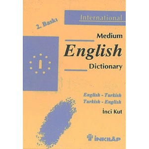 Medium English Dictionary / English - Turkish Turkish - English