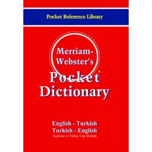 Merriam Websters Pocket Dictionary  English - Turkish/Turkish - English