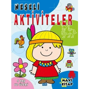 Neşeli Aktiviteler - Mavi Kitap