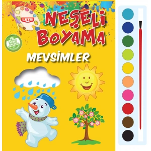 Neşeli Boyama - Mevsimler