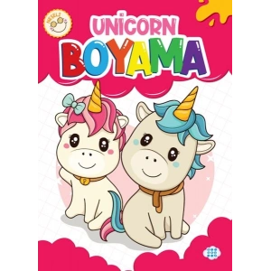 Neşeli Unicorn Boyama