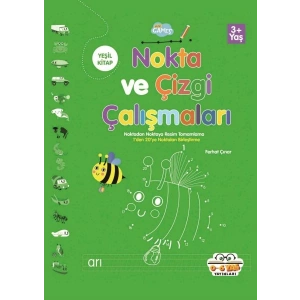 Nokta ve Çizgi Çalışmaları Yeşil Kitap