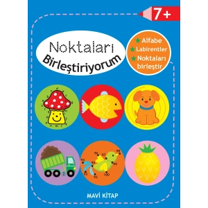 Noktaları Birleştiriyorum -  Mavi Kitap +7 Yaş
