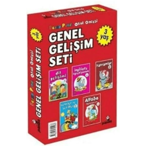 Okul Öncesi Genel Gelişim Seti - 3 Yaş (5 Kitap)