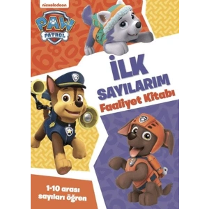 Paw Patrol - İlk Sayılarım Faaliyet Kitabı