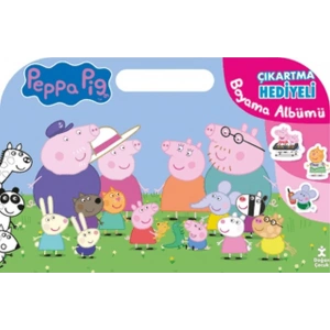Peppa Pig Çıkartma Hediyeli Boyama Albümü