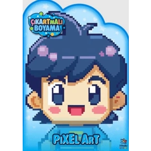 Pixel Art Zamanı - Çıkartmalı Boyama Kitabı