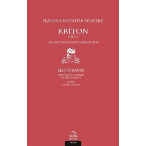 Platonun Politik Felsefesi Cilt 2 Kriton