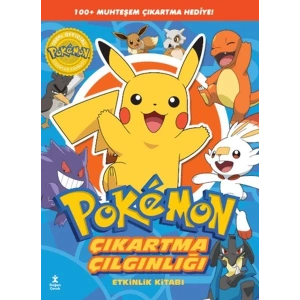 Pokemon - Pikachu Çıkartma Çılgınlığı Etkinlik Kitabı
