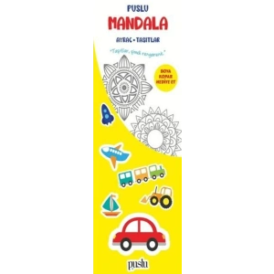 Puslu Mandala Çocuk Ayraç - Taşıtlar