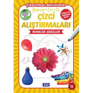 Renkler-Şekiller - Çizgi Alıştırmaları
