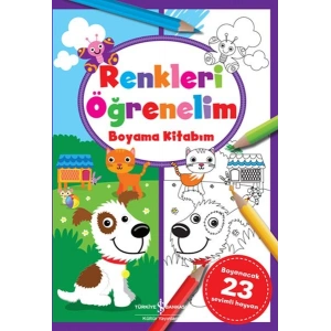 Renkleri Öğrenelim Boyama Kitabım