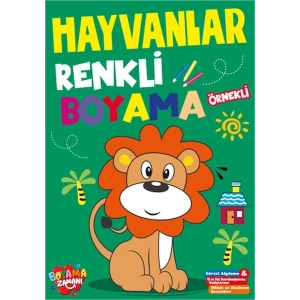 Renkli Boyama Hayvanlar