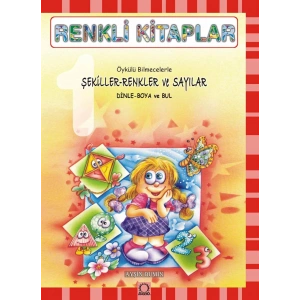 Renkli Kitaplar-Şekiller-Renkler ve Sayılar