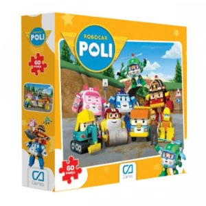 Robocar Puzzle 60