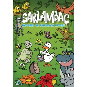 Saklambaç Boyama ve Bulmaca Kitabı
