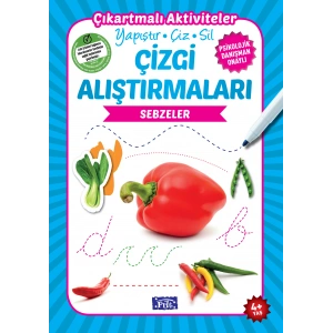 Sebzeler - Çizgi Alıştırmaları