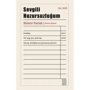 Sevgili Huzursuzluğum (Ciltli)