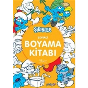 Sevimli Boyama Kitabı - Şirinler
