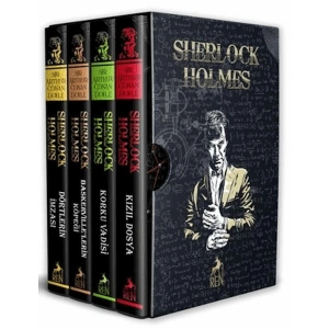 Sherlock Holmes 4 Kitap Özel Baskı Set