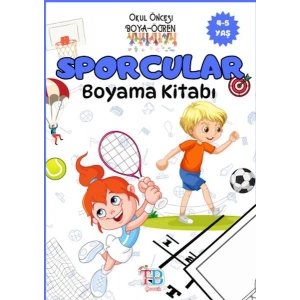 Sporcular Boyama Kitabı