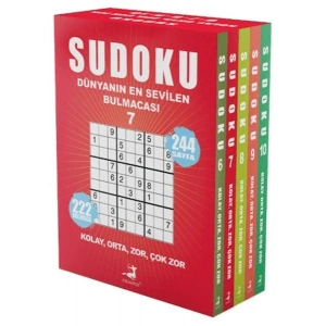 Sudoku Dünyanın En Sevilen Bulmacası 5 Kitap Set